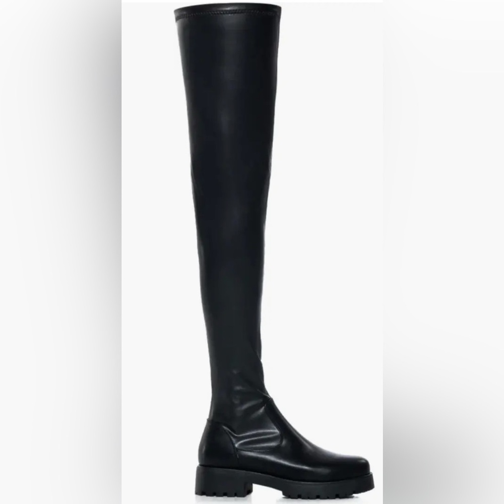 Azalea Wang SURGICAL-PROCEED THIGH HIGH
BOOTS - Picture 7 of 7